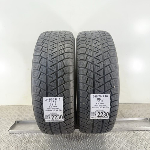 Gomme usate 245 r16 - usate, 107t